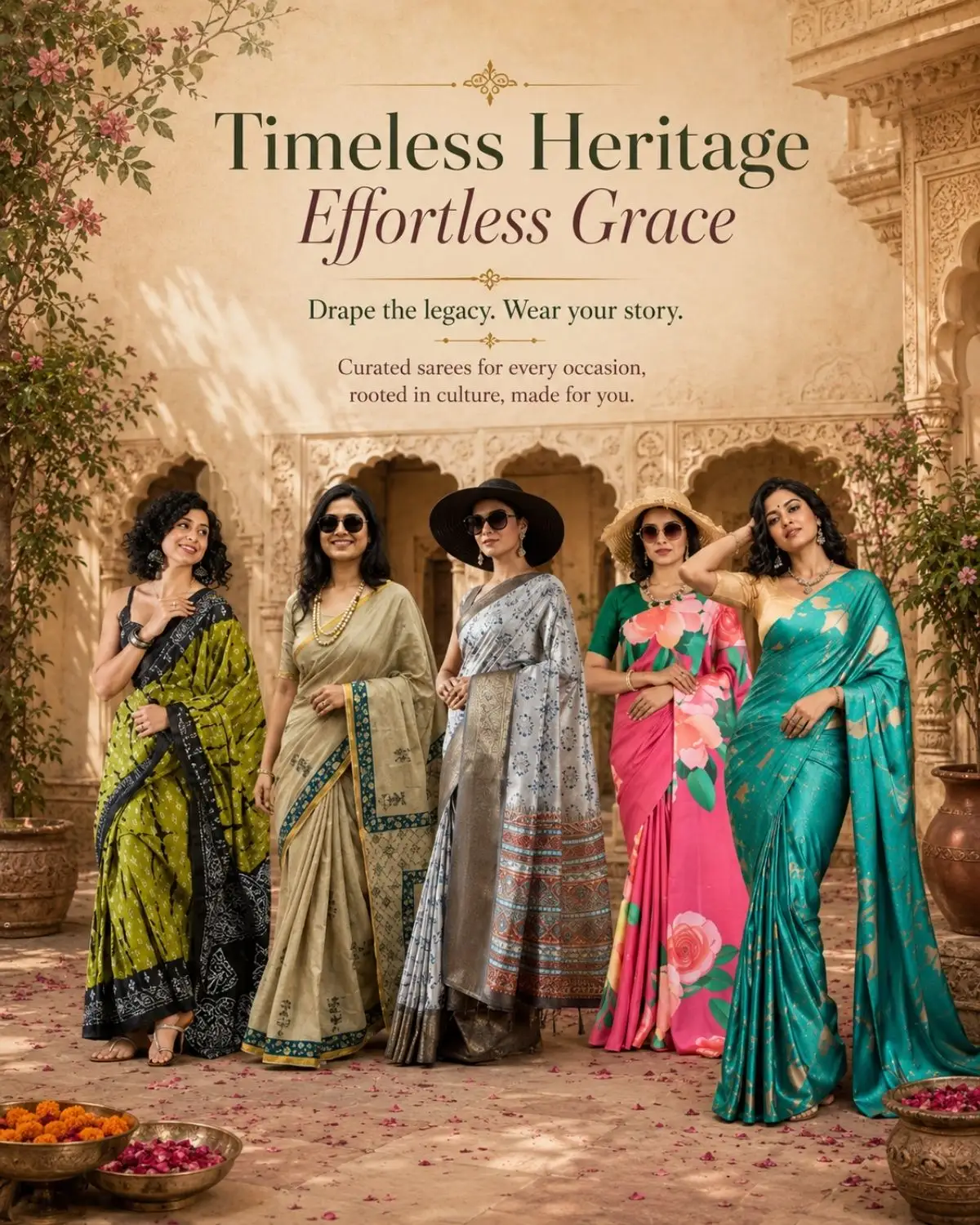 Beautiful Handmade Sarees on Shopdibz